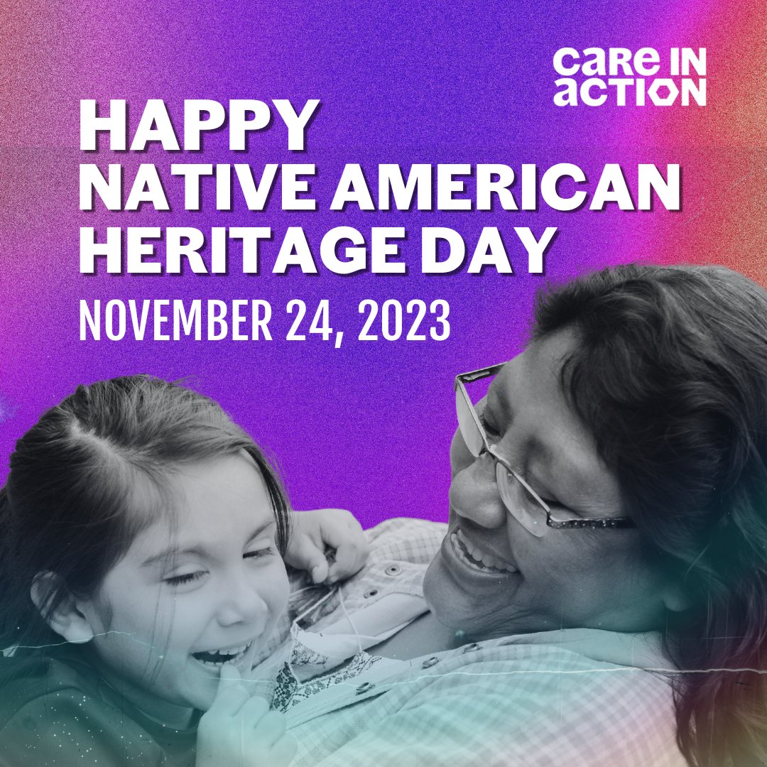 According to the ASA, almost 2 in 4 American Indian and Alaska Native caregivers provide care on their own. On this day, we must remember to lift their voices to address the need for accessible and affordable care for their families. #NativeAmericanHeritageDay