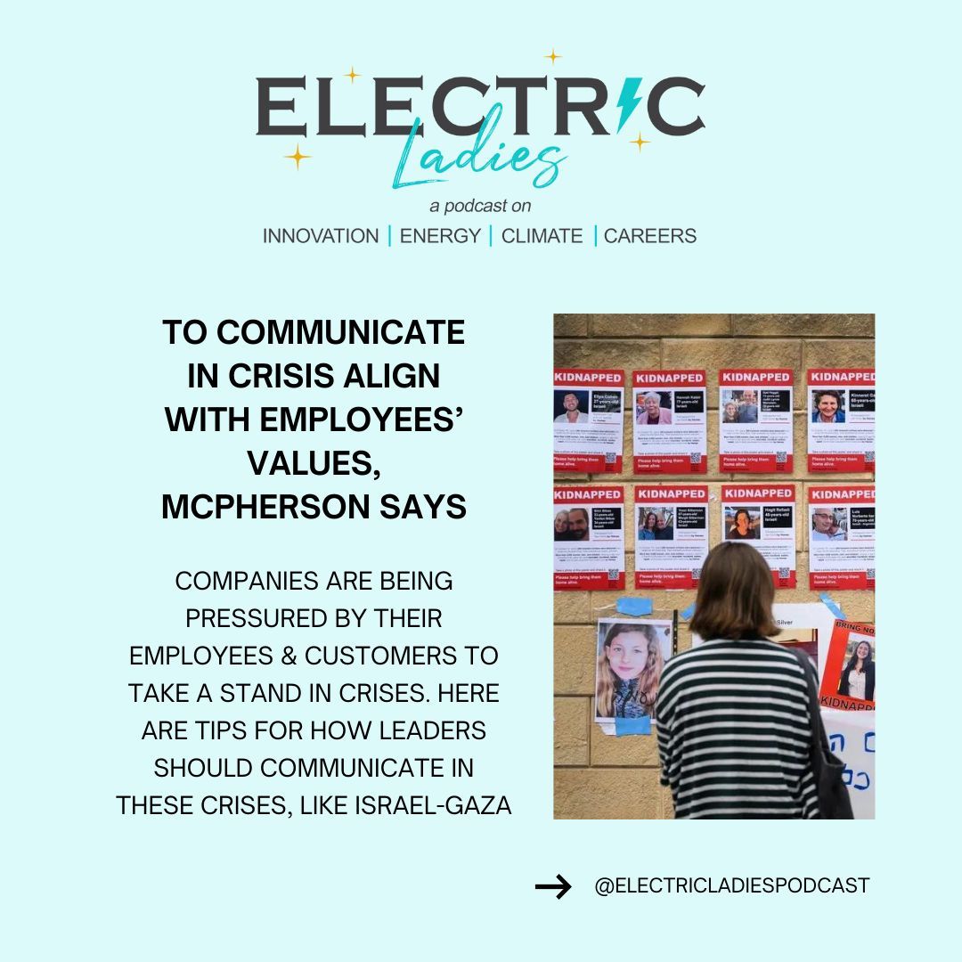 Navigate crisis communication like a pro! 🚀 Discover the art of aligning with your employees' values in times of turmoil, as shared by Susan McPherson. 🌐 Read here: buff.ly/47IikUq @forbes @forbeswomen #CrisisCommunication #LeadershipInsights #ForbesRead