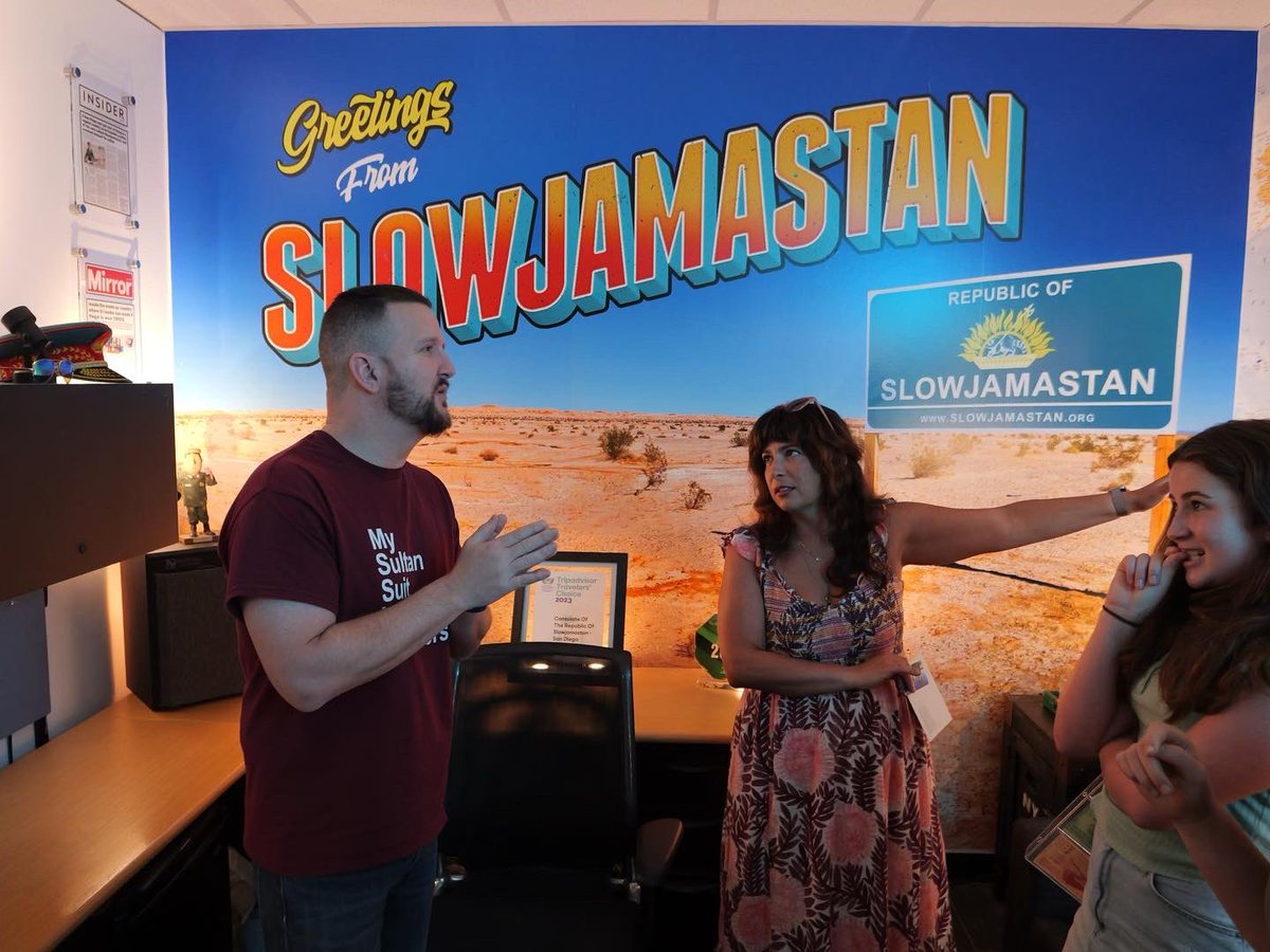 slowjamastan's tweet image. Tour of The Consulate and Slowjamastan Broadcast Complex.

#slowjamastan #consulate #embassy #sultan @Tonemesa