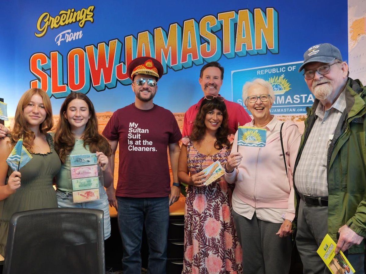 slowjamastan's tweet image. Tour of The Consulate and Slowjamastan Broadcast Complex.

#slowjamastan #consulate #embassy #sultan @Tonemesa