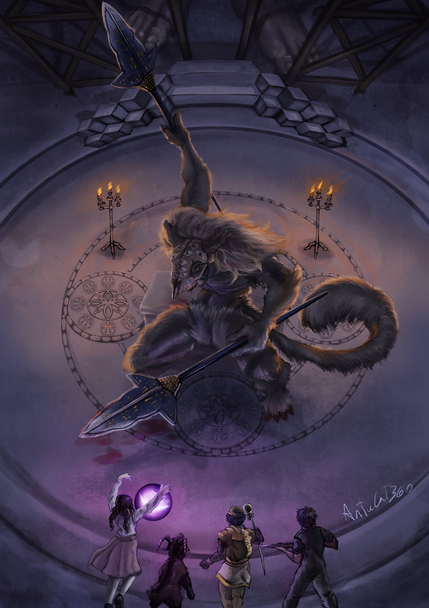 AɴɪᴛᴀCᴀᴛ360🐈‍⬛ on X: “Finished my FanArt of Fear and Hunger 