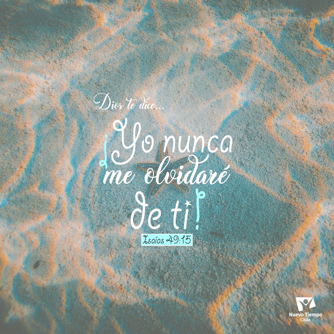 ntchile's tweet photo. 🙅🏻‍♀️Nunca estás solo ni olvidado, puedes confiar en Dios, buscar su ayuda y apoyo en los momentos difíciles, y vive sabiendo que eres amado más allá de lo que puedas imaginar.🙌🏼❤️

#RPSP #PrimeroDios #Isaías49

🎧Escucha este RPSP https://t.co/qWOjkp5EDj https://t.co/3SRGgEX3P8