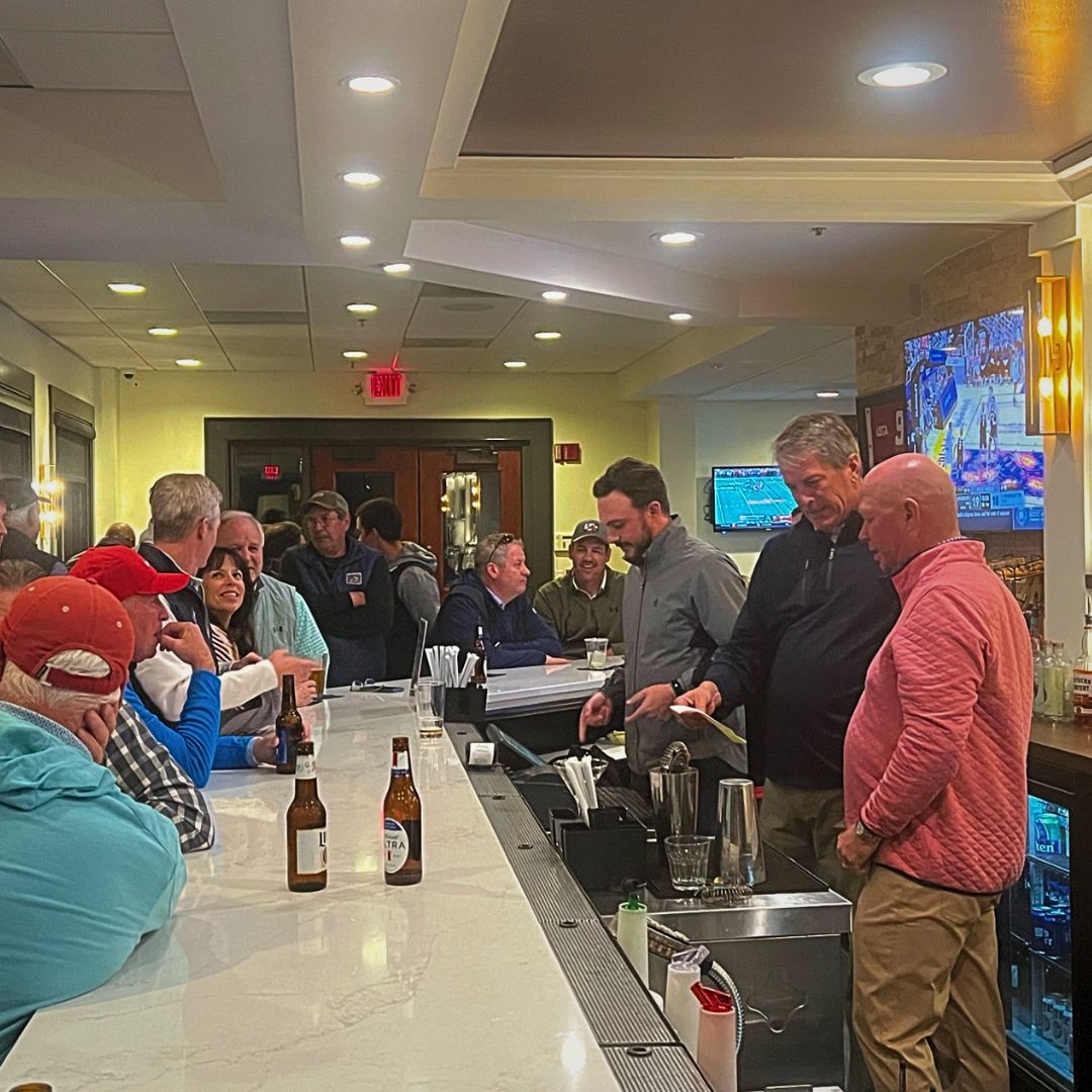 argylecc's tweet image. Drinksgiving Guest Bartender Night featuring our Golf Pros, Kevin Taylor, Fran Hogan &amp;amp; Jack Tenney!!  Happy Thanksgiving from Argyle Country Club!