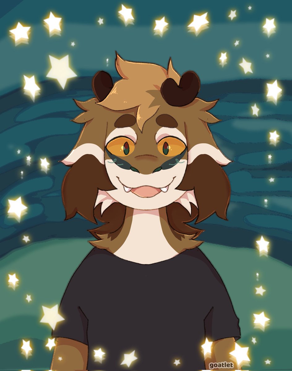 fungigoat's tweet photo. 🌱 Hello!! I'm Leo and I draw sometimes and make character designs! ✨

🔸💙☁️: goatlet
🔸Toyhouse: goatlet
🔸Tumblr: fungigoat 
🔸Ko-fi (comms) &amp; carrd 🔗 below!! https://t.co/dMg0GBx4o8