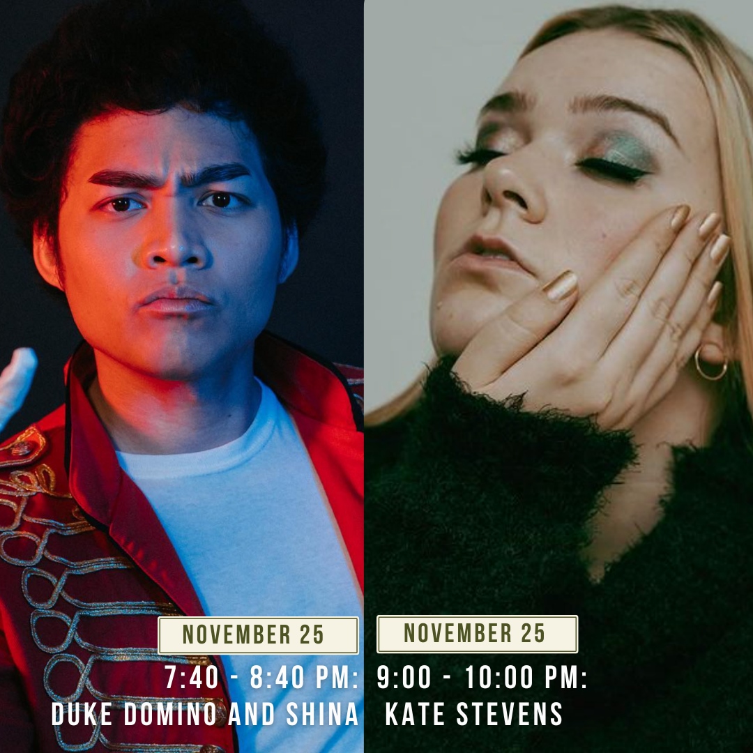 Who's excited for another weekend of live entertainment at the #HolidayNightMarket?

Get ready to clap your hands and dance to the tunes of these talented local artists on stage ✨NOVEMBER 24 - 25✨