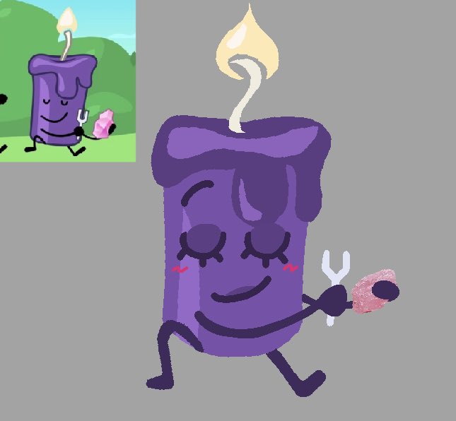 CRACKEDORNAMENT's tweet photo. going thru a rough time so i did a screenshot redraw of candle 
[ #inanimateinsanity #inanimateinsanityinvintational #iii ] https://t.co/ZyDmq6AdaH