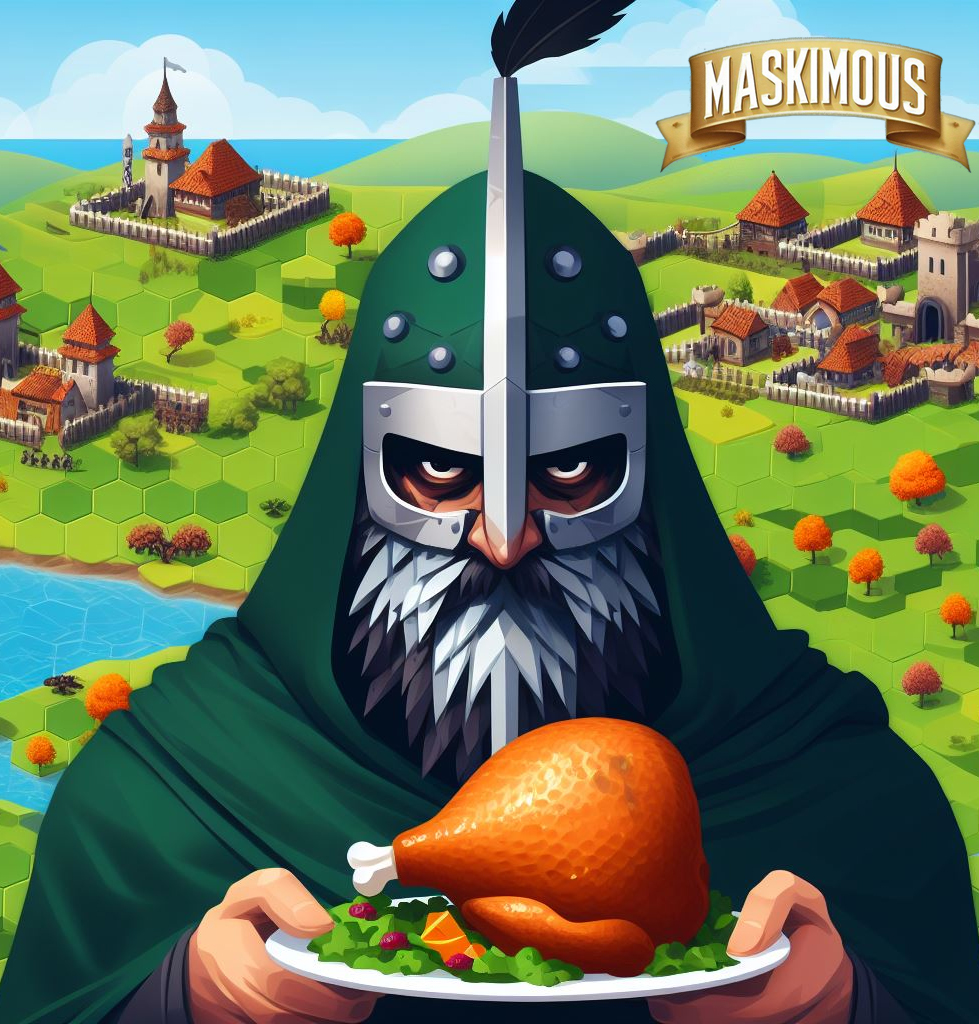 Happy #Thanksgiving 🦃

Wear a "Mask" and stay "anonymous"  in Maskimous island even in Thanksgiving day! 

👉 #Maskimous #NFTCommunity
