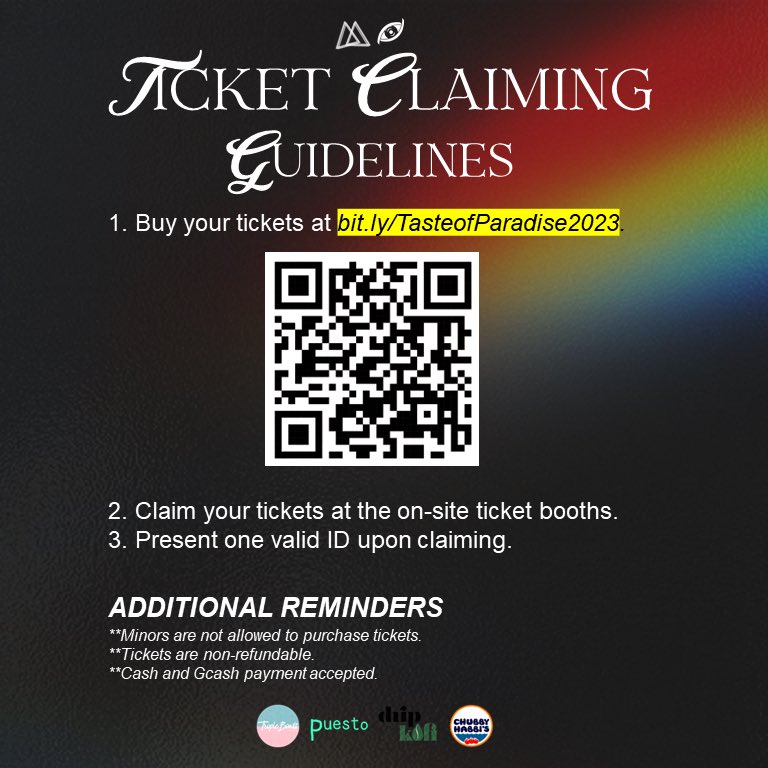 Wanna know what Paradise tastes like? 👅

Catch us this November 27 (Chubby Habbi's) and November 28 (Puesto) to get your tickets to the hottest party in town 🎟️🪩

Save your excuses for the weekend 😉

#Metanoia2023
#TasteofParadise
#TheUPLBJocks