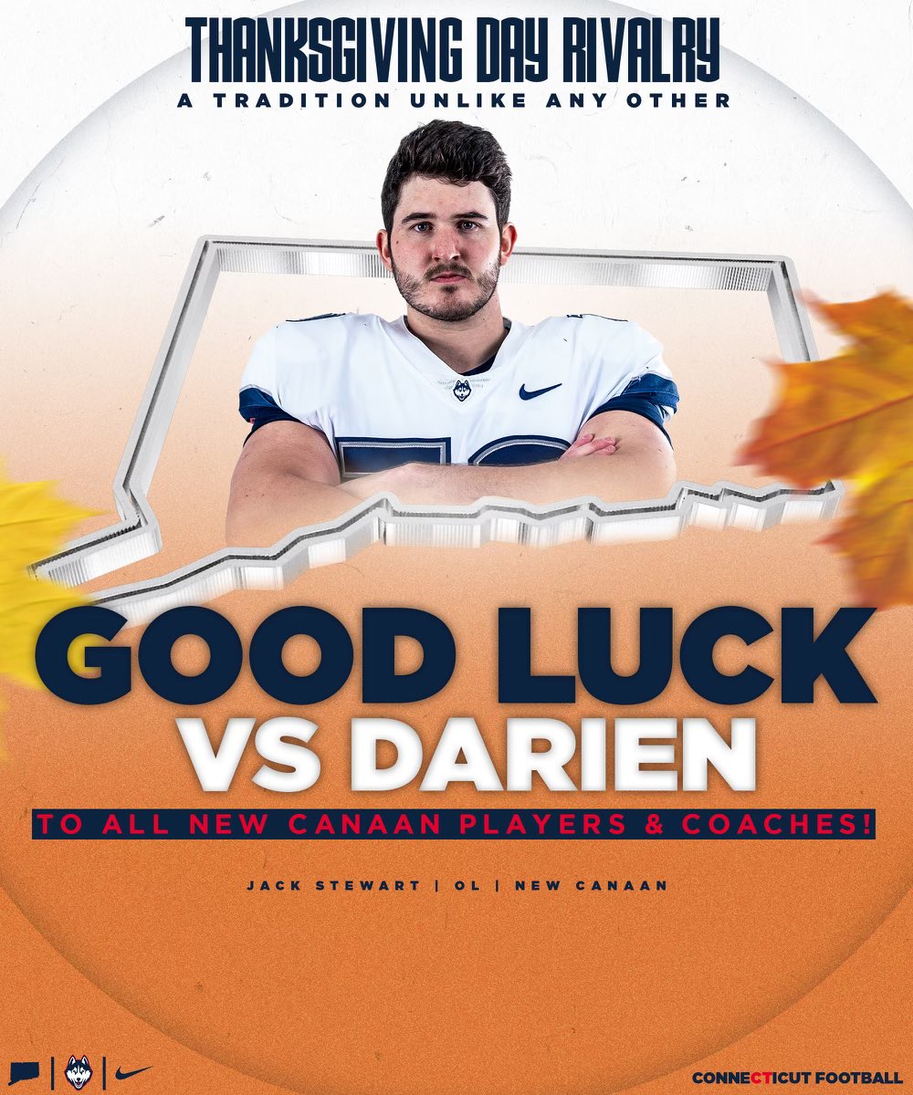 Big game for New Canaan Football tomorrow! Go Rams! <a href="/NewCanaanFB/">New Canaan Football</a>