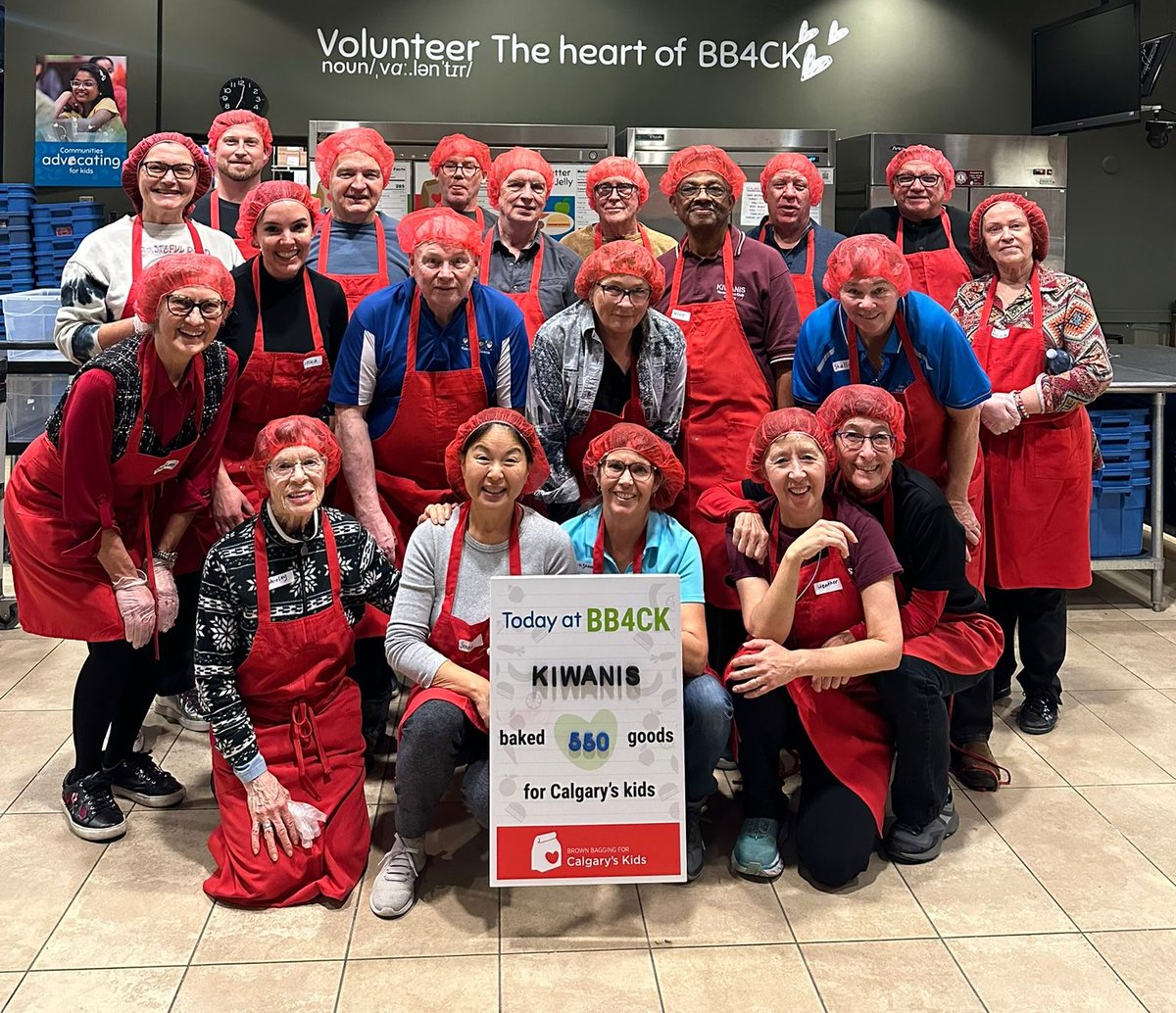 Making food for school kids experiencing hunger in Calgary.

Kiwanis Calgary Northmount volunteering at Brown Bagging for Calgary Kids.

A fun couple of hours to raise your spirits knowing you have made #YYC a bit better place.