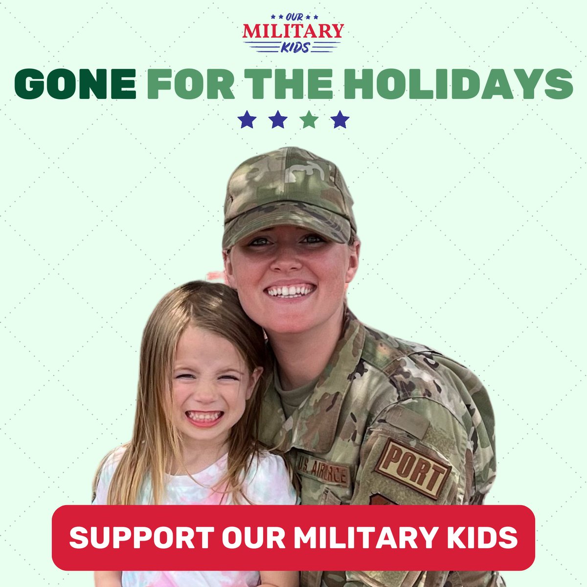 Please help us recognize our Nation’s service members by supporting what is most important to them — their children. ❤️ give.ourmilitarykids.org/gonefortheholi… With OMK-funded activities like camp, #militarykids stay active & connected while their parents serve our country! #GoneForTheHolidays