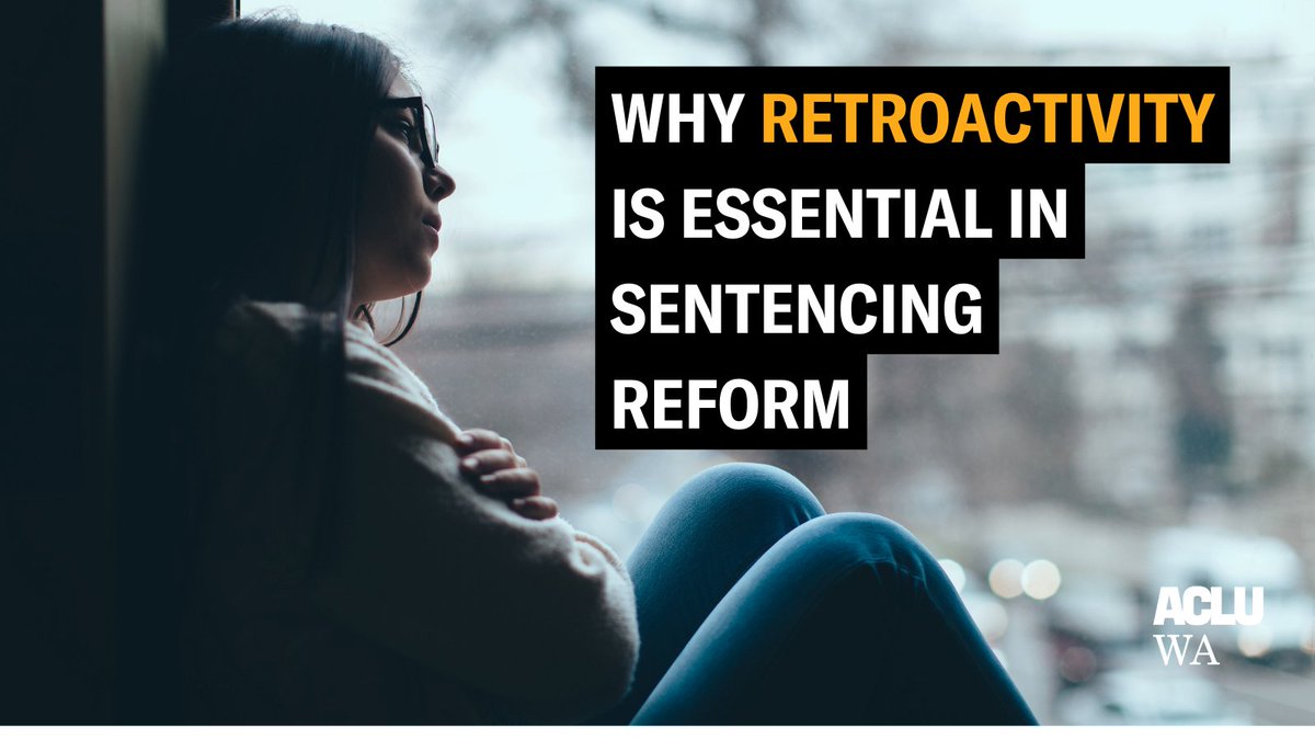 We know that to truly rectify the harms of the past, we cannot leave anyone behind. That is why we are working with formerly and currently incarcerated allies on sentencing reforms that not only apply going forward but are retroactive.