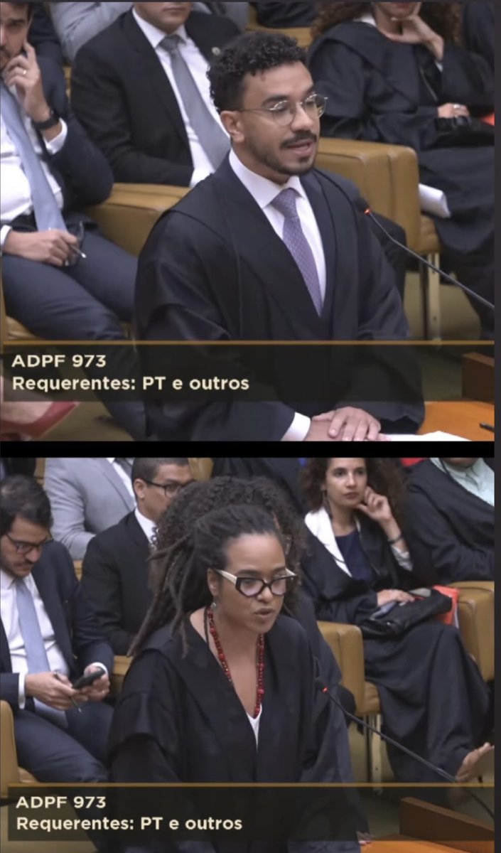Thiago Amparo (@thiamparo) on Twitter photo E esse feat hoje <a href="/wallacecorbo/">wallace corbo</a> e Thula Pires no STF. Servindo conhecimento, oratória e beleza preta no plenário. E esse feat hoje <a href="/wallacecorbo/">wallace corbo</a> e Thula Pires no STF. Servindo conhecimento, oratória e beleza preta no plenário.