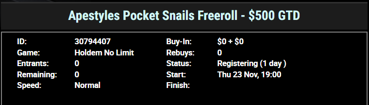 Pocket Snails tweet media
