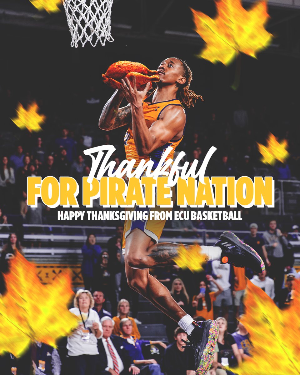 Thankful for Pirate Nation! Happy Thanksgiving! 🦃🍂

#GreenvilleGrit