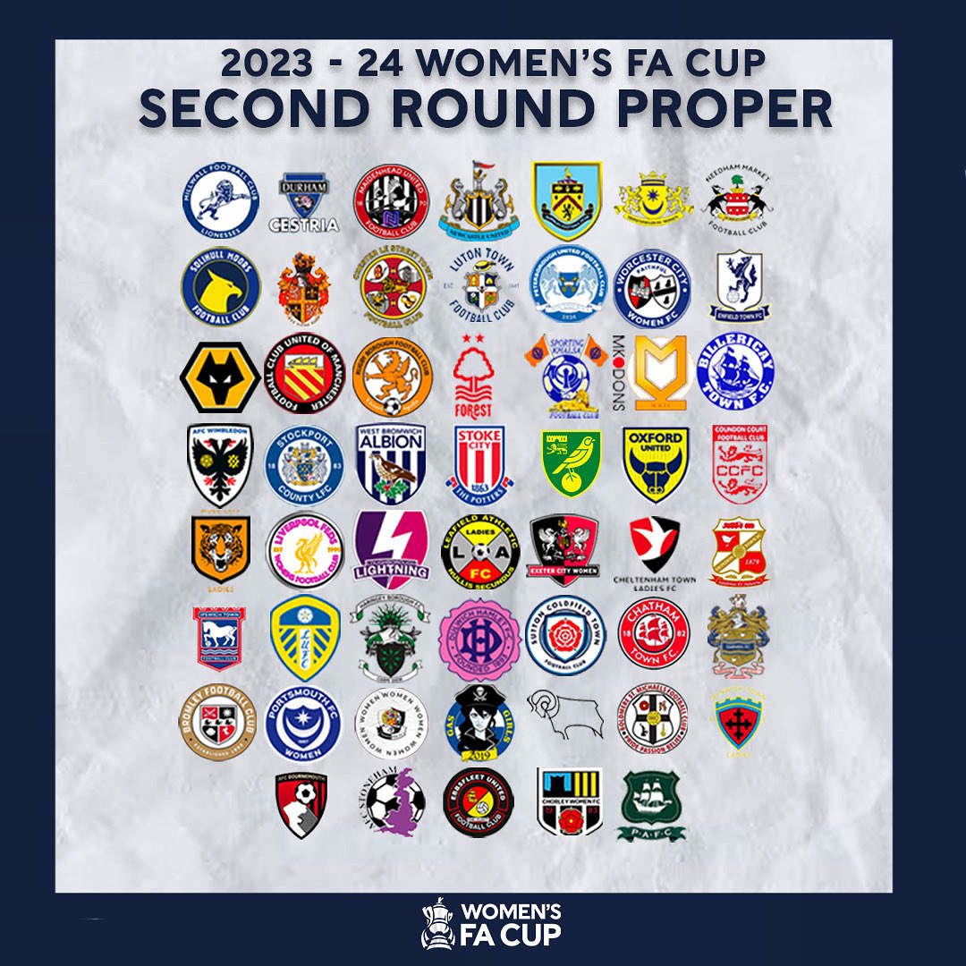 𝘾𝙇𝙐𝘽 𝙃𝙄𝙎𝙏𝙊𝙍𝙔🔵🟡

We’ve made MORE club history getting to Second Round Proper for the first time since 09/10 season!🙌

🆚 <a href="/MoneysFCWomen/">Moneyfields FC Women</a> 
⏰2pm
🗓️SUN 26 Nov 
🏟️ <a href="/HaringeyBoroFC/">Haringey Borough</a> 
🎟️£5,£3,U16s free
🥤🍟Bar+kitchens open

JOIN US ON SUNDAY!👊📯🥁 

UTB!💙💛#WomensFACup