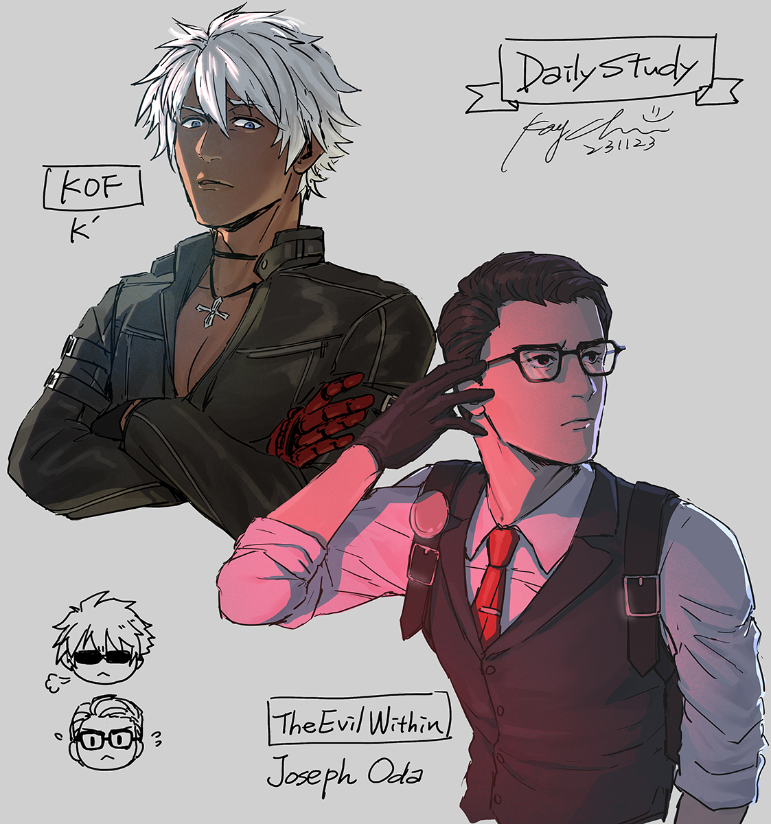 kay924026's tweet image. 231122 - Daily Study
My waifus
#KOF #KDash #TheEvilWithin #JosephOda