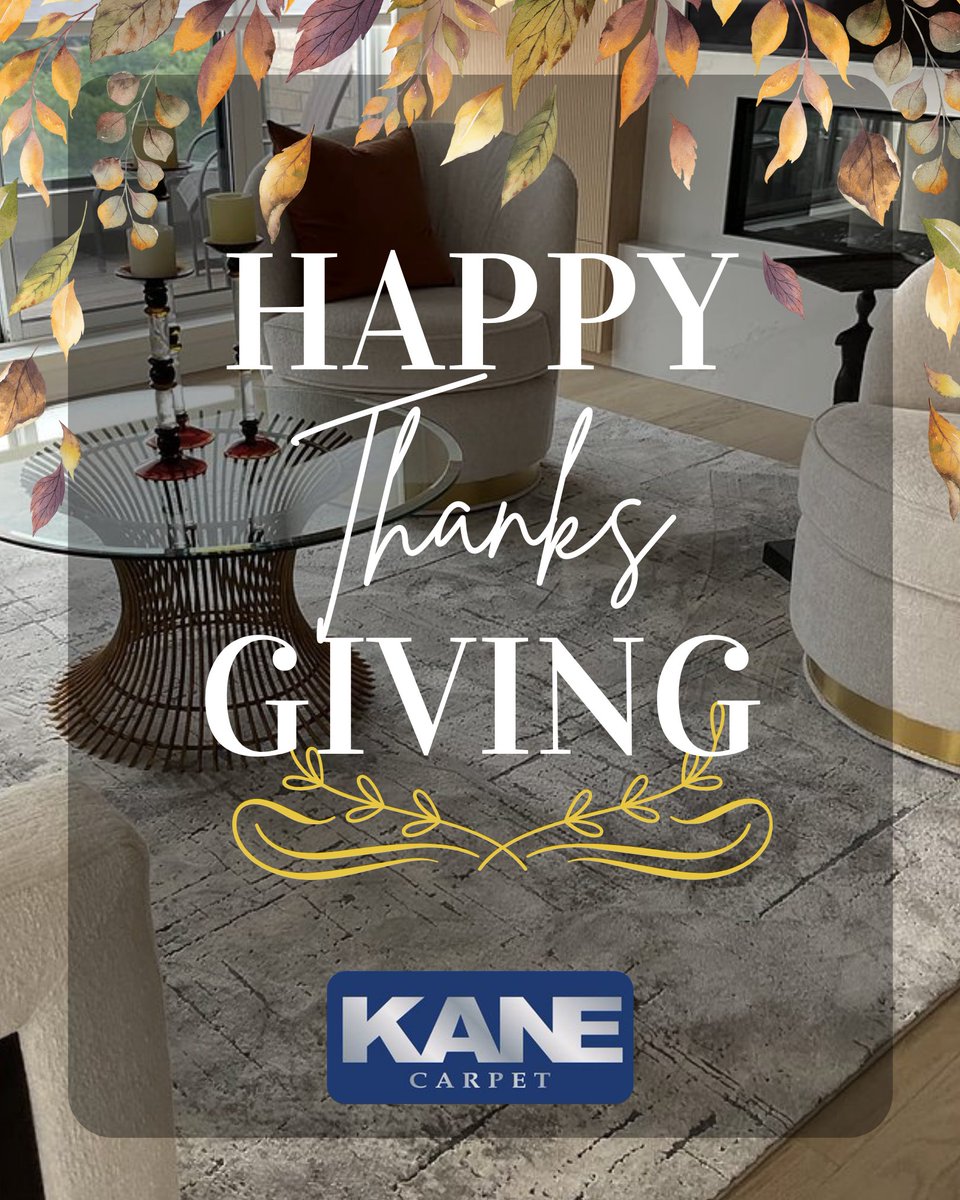 Happy Thanksgiving!
Wishing you a Thanksgiving filled with love, laughter, and the joy of shared moments.

From KANE Carpet

#happythanksgiving #thanksgiving2023 #homeideas #carpet
