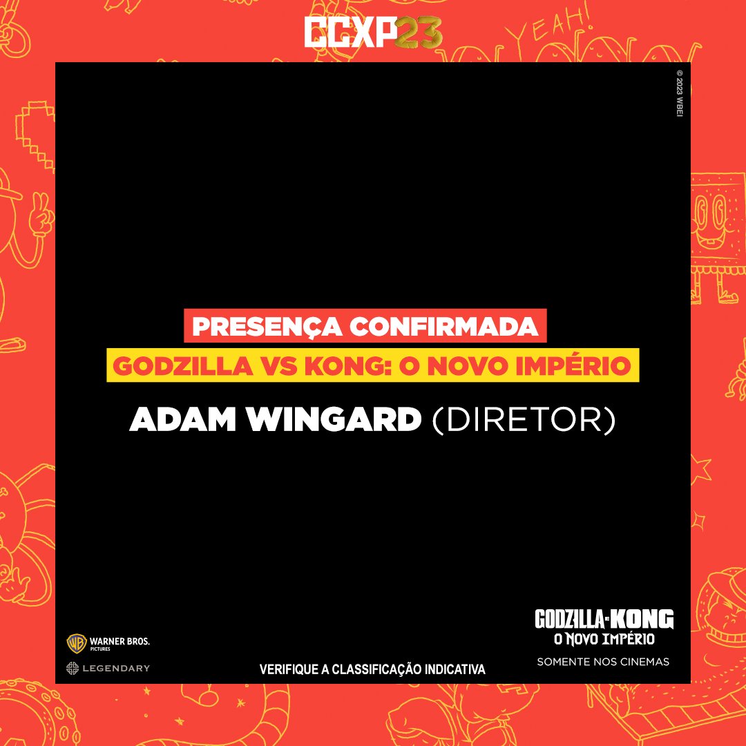 CCXPoficial's tweet photo. Chuva de anúncios? Temos! A Warner Bros. Pictures tá chegando com painéis IMPERDÍVEIS pra quem tava ansioso pelos anúncios da #CCXP23! Os painéis acontecem nos dias quinta e no domingo. 

Eu já to contando os dias pra edição de 10 anos da CCXP! E vocês?

#WarnerNaCCXP https://t.co/1IHexsmi5X