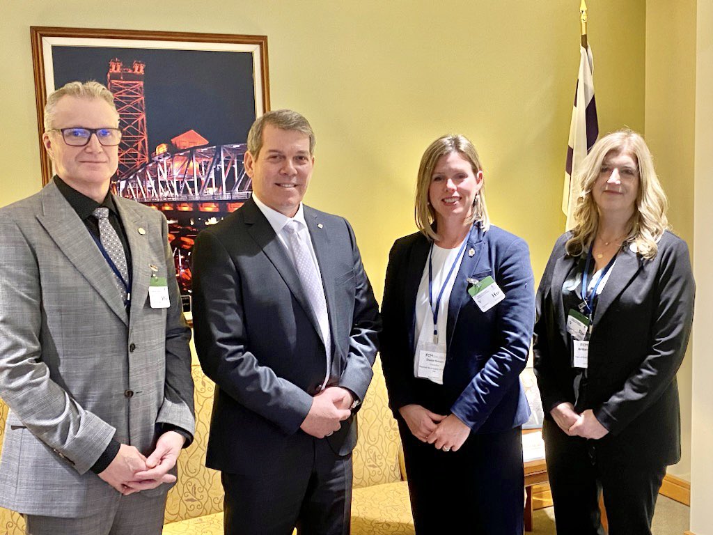 Thank you @VBadawey for sharing your time and feedback with @FCM_online members from across Canada on our municipal priorities, funding and infrastructure needs. Federal #partnership is essential for achieving local #housing solutions and sustainable financing needs. #canpoli