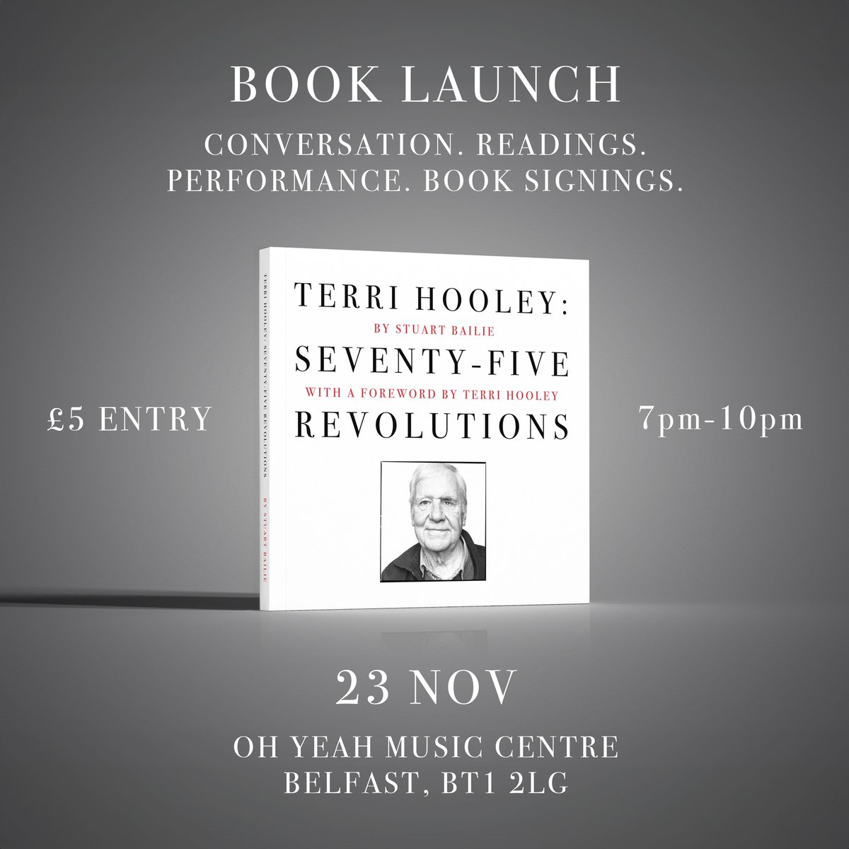 'Mon down. Thursday, 7pm. Memorable things may happen...