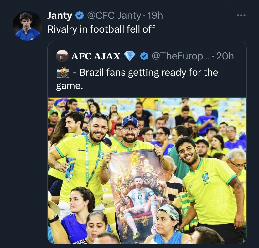 Pxxdressi's tweet photo. I just know this guy would’ve made 10 tweets in a row about influence if this was Ronaldo https://t.co/q3U8HGnAJi