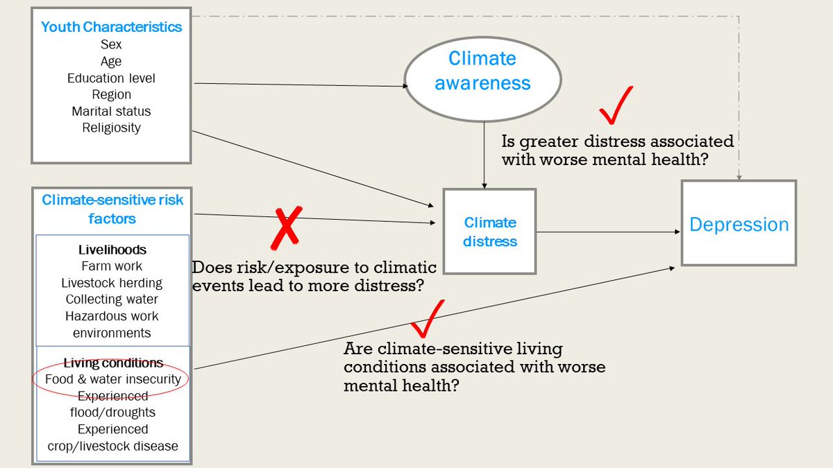 ISNTD_Press's tweet photo. The youth will be disproportionately affected by the changing #climate. @LeahPrencipe @UniLeidenNews presents at #ISNTDClimate an investigation on the many pathways in which climate events impact #mentalhealth in #Tanzania #youth, highlighting the many research gaps remaining. https://t.co/vFjjpnLfbc