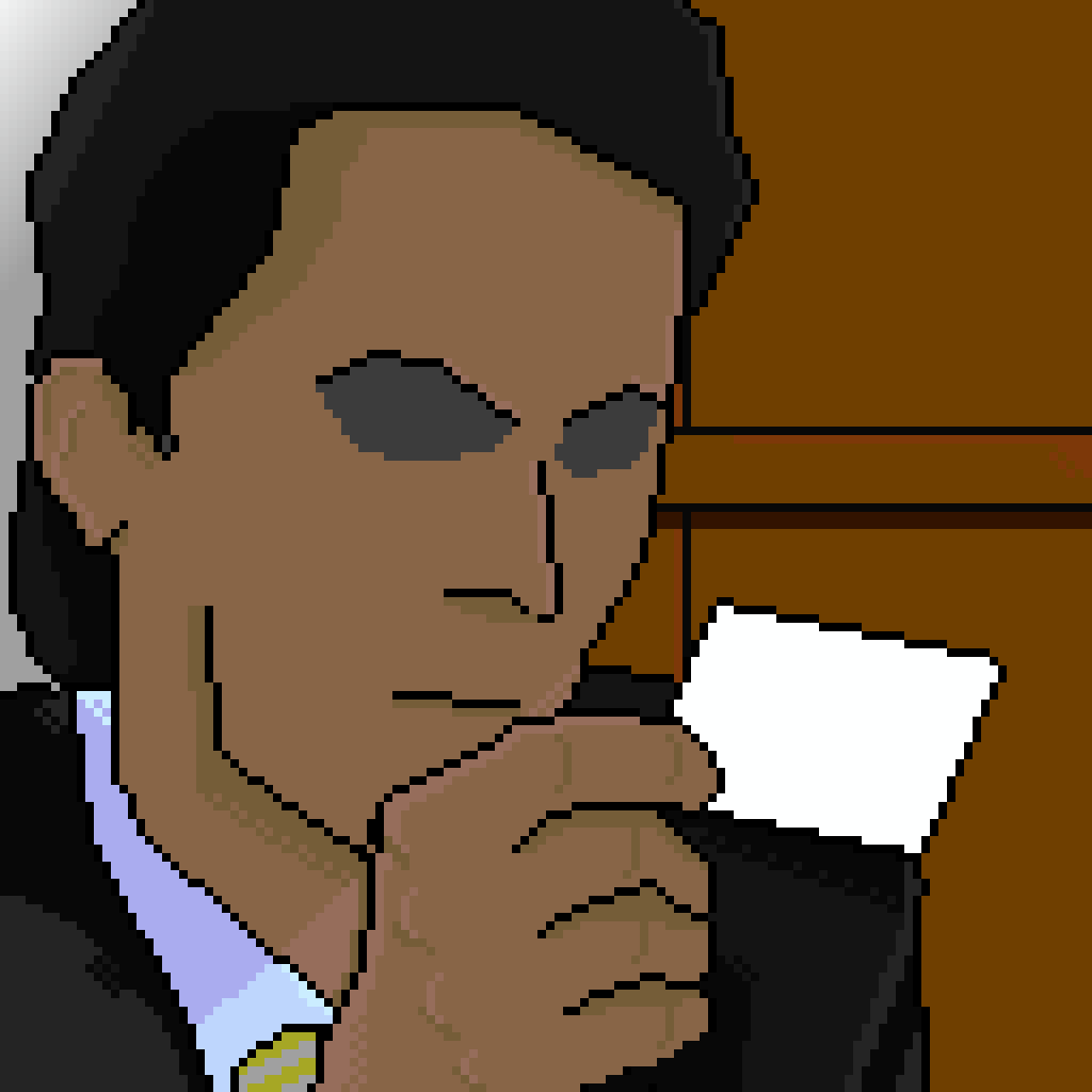 F_simoes's tweet photo. Christian Bale  @ American Psycho  #card #pixel_dailies #pixelart @Pixel_Dailies https://t.co/HtLCe8B8Lf