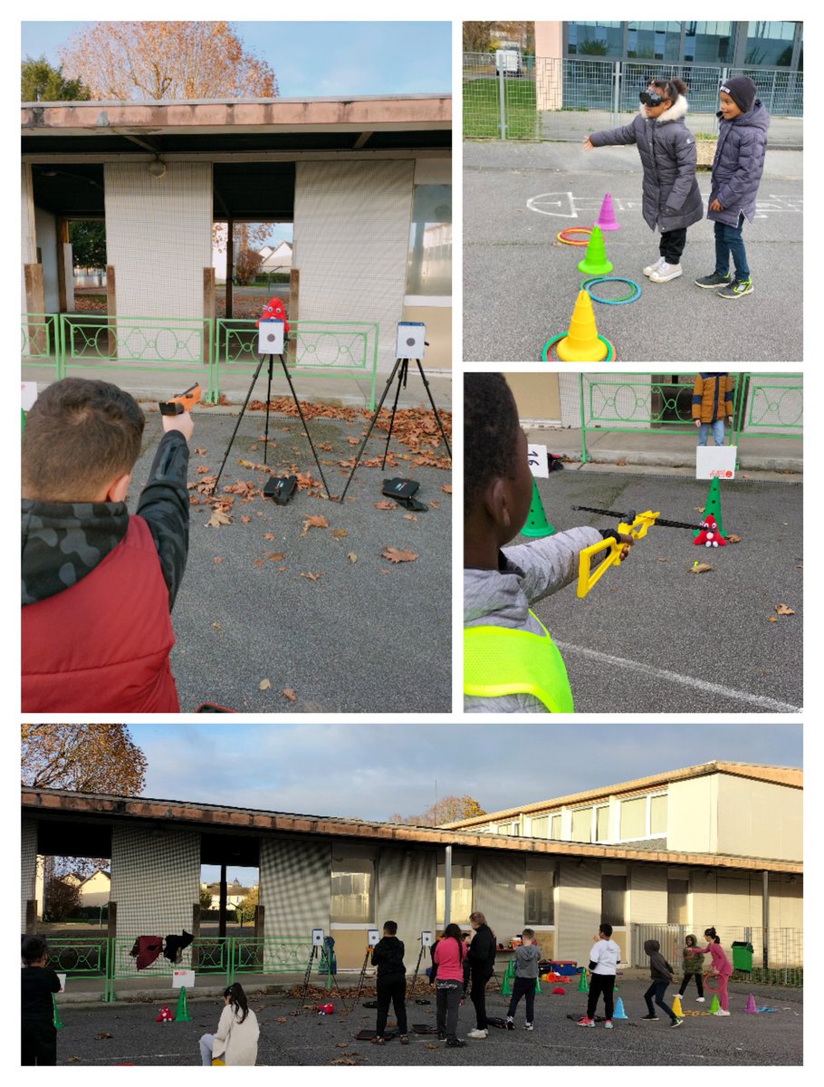 USEP_61's tweet image. USEP O'Laïcité : 2j à Argentan A.Frank avec 24 CM pour pratiquer, créer, tester, réfléchir, débattre, danser, se responsabiliser, s'entraider pour organiser la rencontre Multi-Tir adapté, avec pour fil rouge l'olympisme et les parasports! #G2024 @thibclem @ienargentan @dsden61