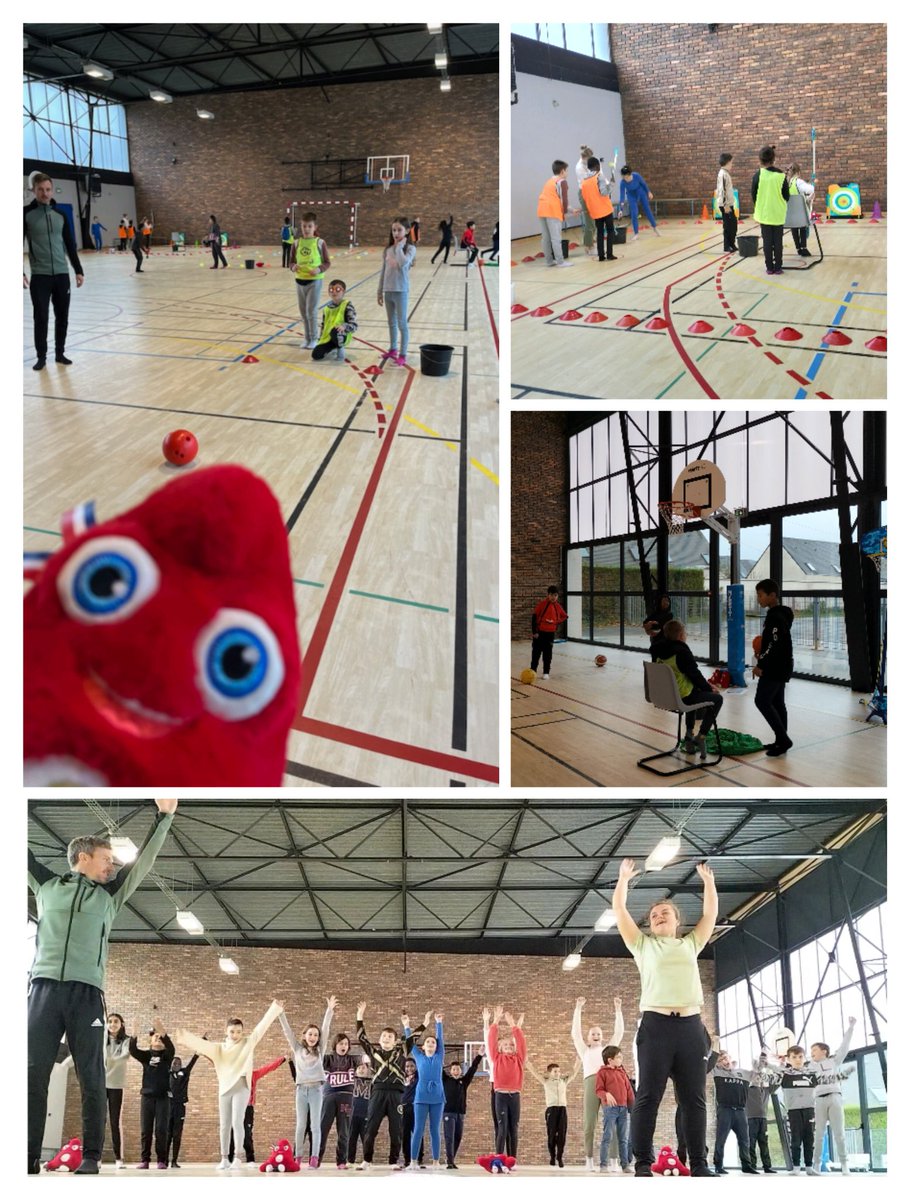 USEP_61's tweet image. USEP O'Laïcité : 2j à Argentan A.Frank avec 24 CM pour pratiquer, créer, tester, réfléchir, débattre, danser, se responsabiliser, s'entraider pour organiser la rencontre Multi-Tir adapté, avec pour fil rouge l'olympisme et les parasports! #G2024 @thibclem @ienargentan @dsden61