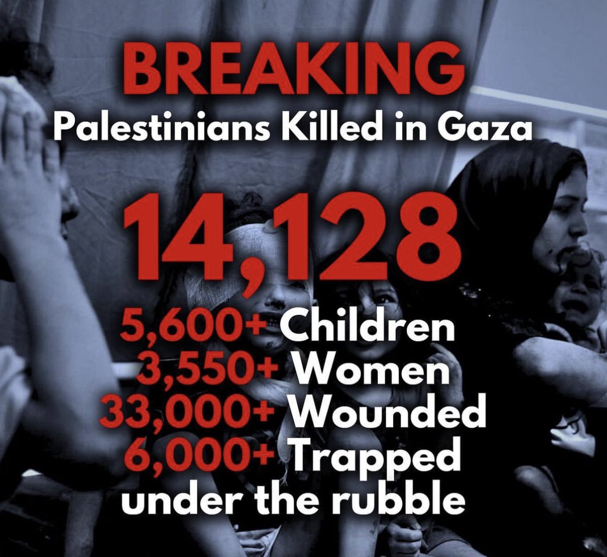 DrLoupis's tweet photo. It’s not a war on Hamas - it’s a genocide. https://t.co/MreVd0d0vV