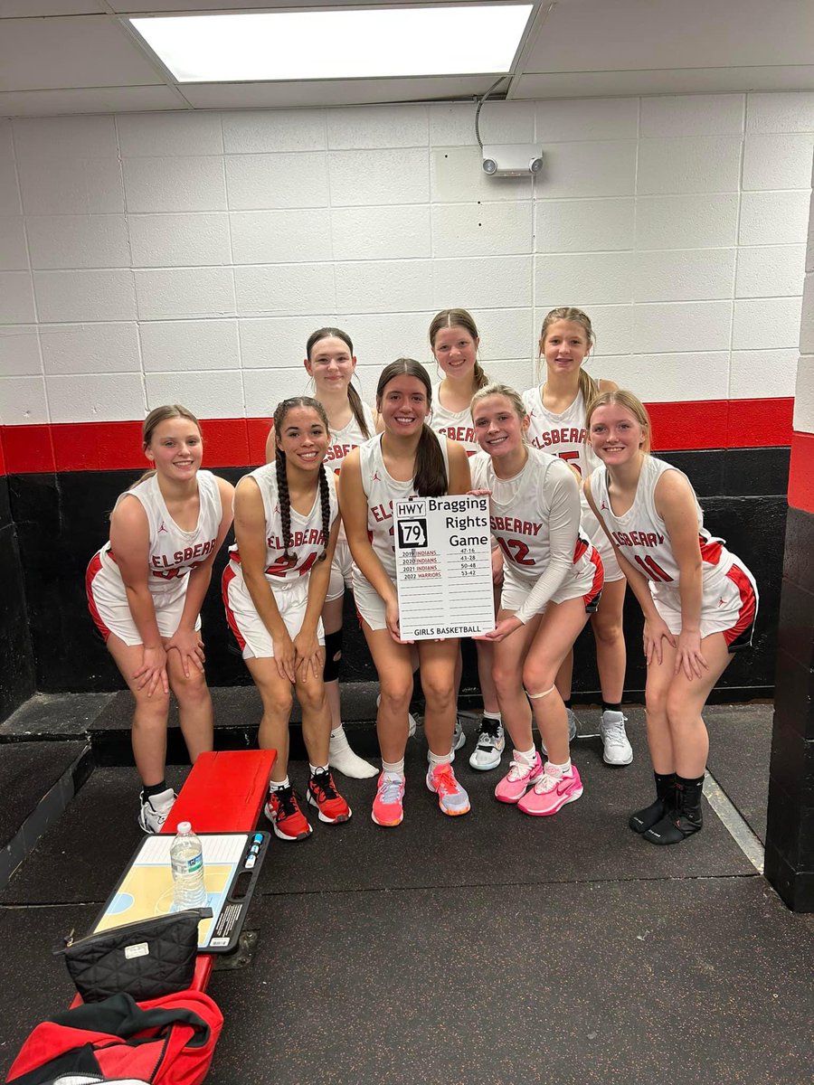 Great Rivalry win ladies!!!!!
Wish I could have been there but I was watching from the Hospital. 
Way to share the ball too
<a href="/KatyTalbot16238/">Katy Talbot</a> with 13pts
<a href="/MyaPflasterer/">Mya Pflasterer</a>  with 13 pts
<a href="/ChagollaKelsi32/">Kelsi Chagolla</a> with 11pts
Also scoring and defense off the bench. Let’s go to work ladies!!!