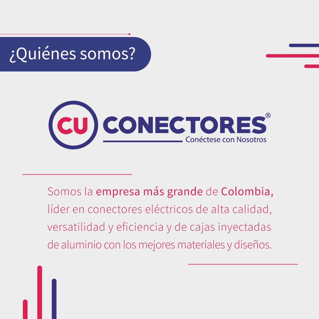 CUConectores's tweet photo. ⚡️En @CUConectores contamos con gran variedad de elementos para darle potencia a tus proyectos 📲Contáctanos y te brindaremos asesoría personalizada 

¡Nos encanta lo que hacemos y estamos aquí para brindarte la mejor experiencia eléctrica! CU Conectores #conectados con ustedes. https://t.co/8FnswrYJbY