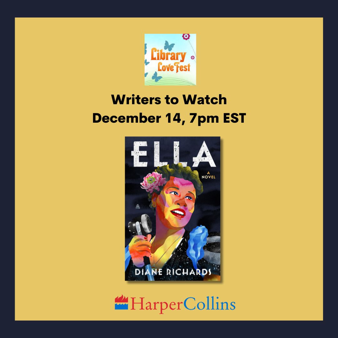 I am thrilled to share that I will be joining the @harperlibrary Library Love Fest on December 14th at 7pm ET on the 'Writers to Watch' panel.⁠ ⁠ facebook.com/events/2439275…