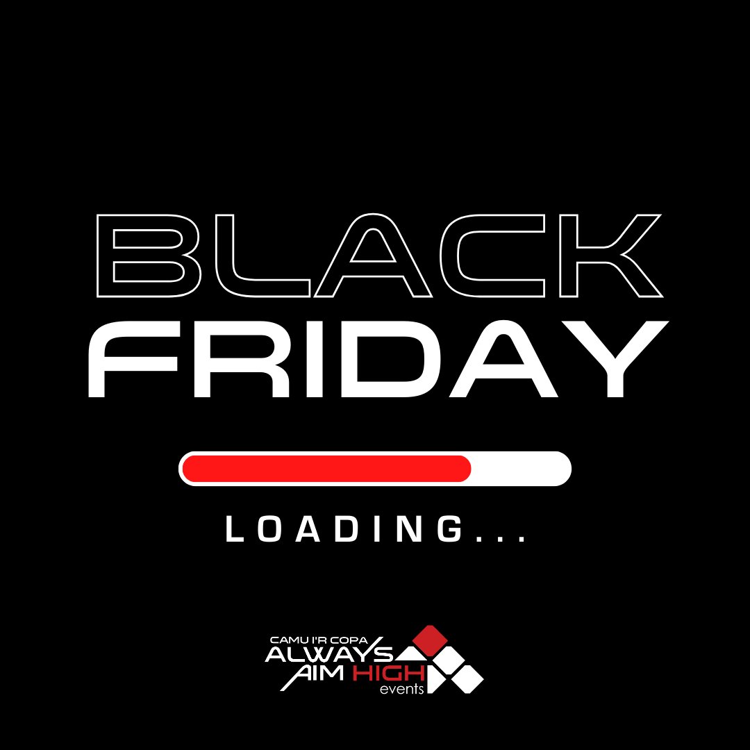 aahevents's tweet photo. It's coming ⚫️ 🏊🚴‍♂️🏃‍♀️…..you won’t want to miss this one!
.
.
.
#alwaysaimhighevents #alwaysaimhigh #camuircopa #blackfriday #triathlon #duathlon #running #swim #cycling #bike #swimbikerun https://t.co/rOe2KtTtuG