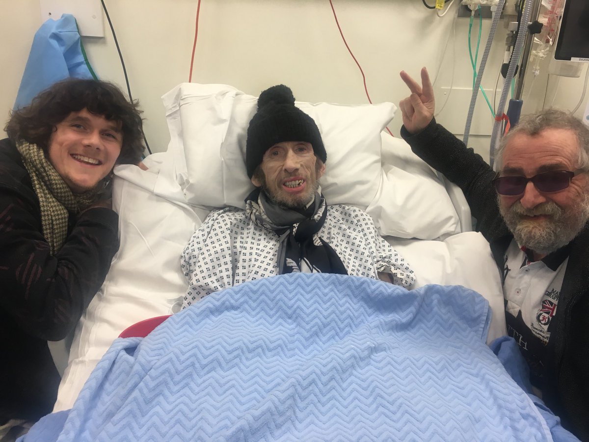 Shane got out of the hospital! We are deeply and eternally grateful to all of the doctors and nurses and staff at St Vincent’s it’s the best ! And special thanks to Tom Creagh and Brian Corscadden for your help ⁦<a href="/ShaneMacGowan/">Shane MacGowan</a>⁩ ⁦<a href="/poguesofficial/">The Pogues</a>⁩