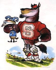 I want Carter-Finley to be so loud on Saturday that the Tarholes can't hear their own thoughts of wishing they were a Wolfpack! Go Pack 🐺