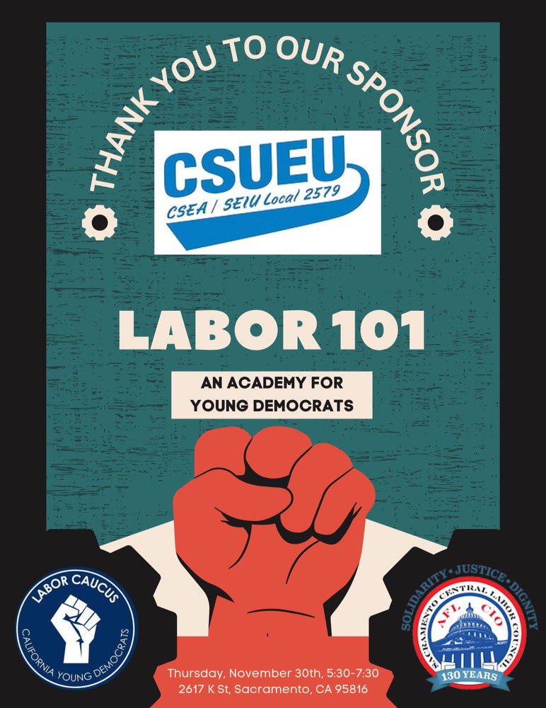 CYD Labor Caucus tweet media