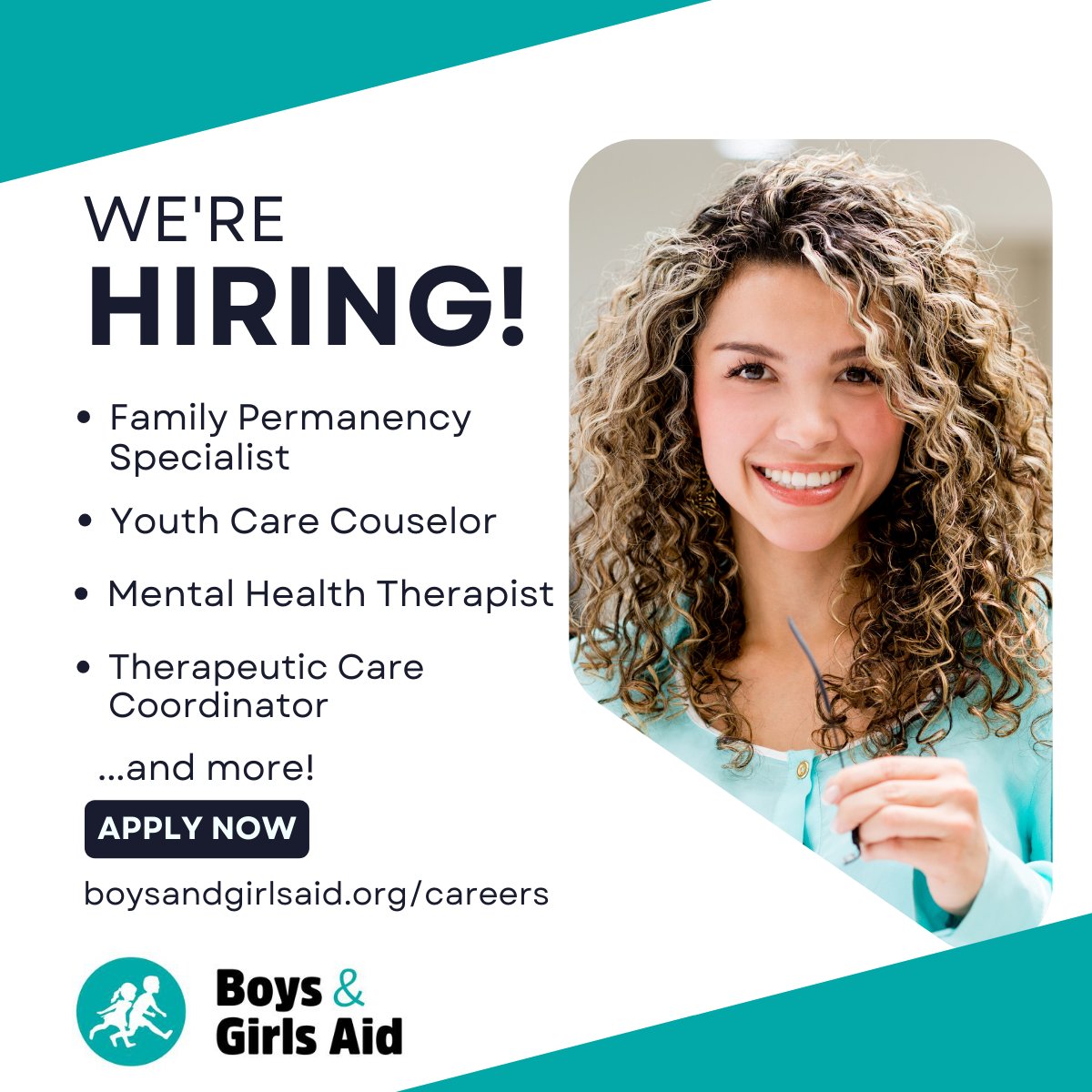 Looking for a meaningful career? Right now, we're hiring for positions in our foster care, permanency, and shelter programs. Learn more and apply at bit.ly/3SvrtII. #BGAid #FosterLove #ItsAllAboutFamily #Hiring #NowHiring #NonprofitJobs #PortlandJobs #OregonJobs