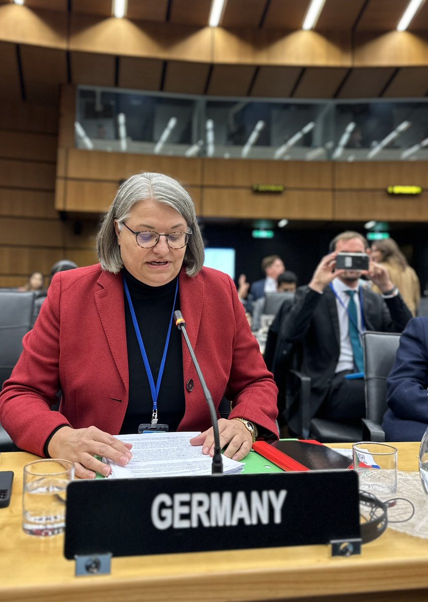 On the first day of #IAEA BoG, the E3 🇫🇷🇬🇧🇩🇪 called upon Iran to de-escalate its nuclear programme and expect swift and meaningful further steps to fully restore the agreed level of cooperation with the IAEA for effective verification and monitoring.