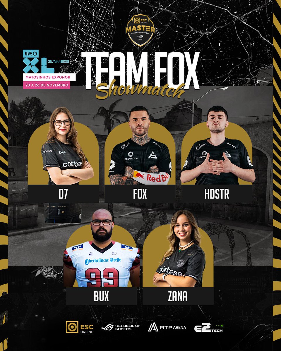 Os capitães já recrutaram e fecharam os planteis para o showmatch de sábado! 

Que equipa escolhes apoiar? 👀

🎟️ tinyurl.com/masterleaguept

#MLPCS2 #ESCONLINEMLP