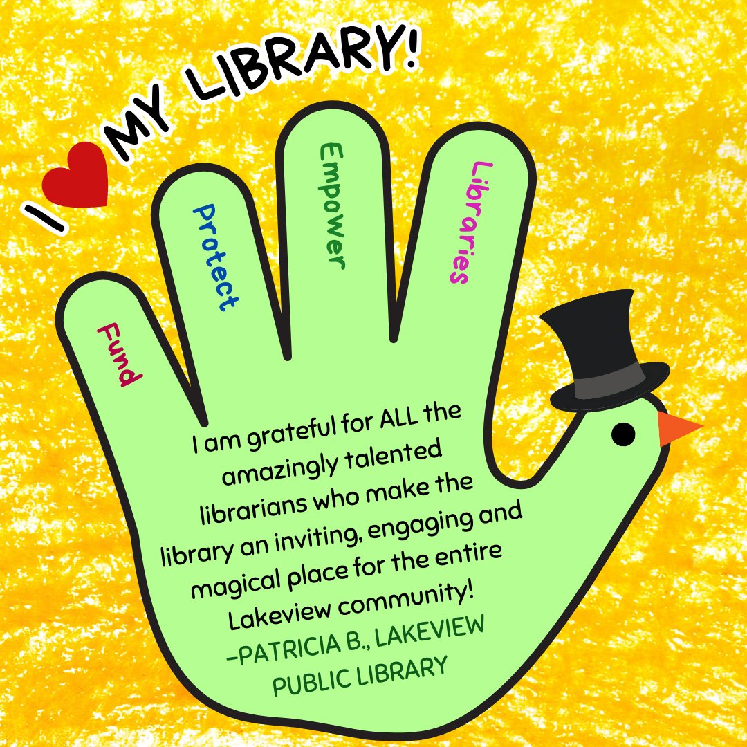 NassauLibSystem's tweet photo. Don't let libraries lose their magic. New York State needs to fund them properly so they can keep serving their communities.
@GovKathyHochul @LakeviewPubLib
#FundLibraries #NassauLibraries #LoveLibraries #LibraryAdvocate #LibraryThanks https://t.co/li4pj5CV2u