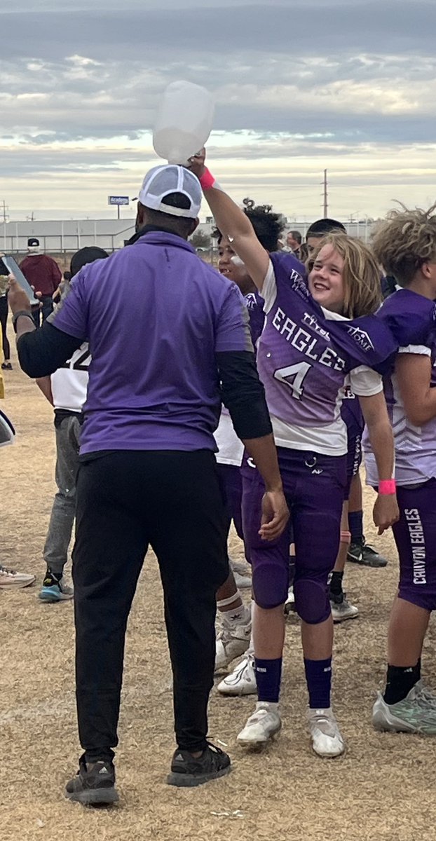 4 years, 4 time champs 🦅 <a href="/WT_Sed/">Sedrick ’Sed’ Knowlton</a> <a href="/todd_winfrey/">Todd Winfrey</a> <a href="/WTAMUFootball/">Buffalo Football</a> <a href="/PlayForTheC/">Canyon HS Football</a> <a href="/TexasAthlete806/">TEXAS ATHLETE</a>