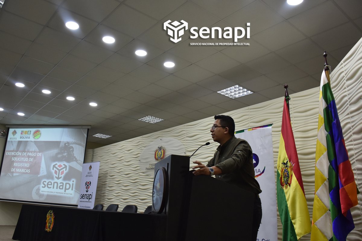 SenapiBol's tweet photo. El Personal de #Senapi junto a #ProBolivia realizaron el “Taller de socialización de los beneficios de la exención de pago, para el registro de marcas.
Este evento se desarrolló en la Procuraduría de la Ciudad de El Alto.
#ProtegeTuCreacion
#propiedadintelectualbolivia https://t.co/Xdr0zD1l5N