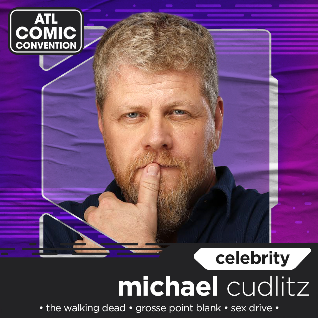 📣 Welcome @Cudlitz to ATL Comic Convention!! 🎟️ Get your tickets HERE: bit.ly/3E7TXTH