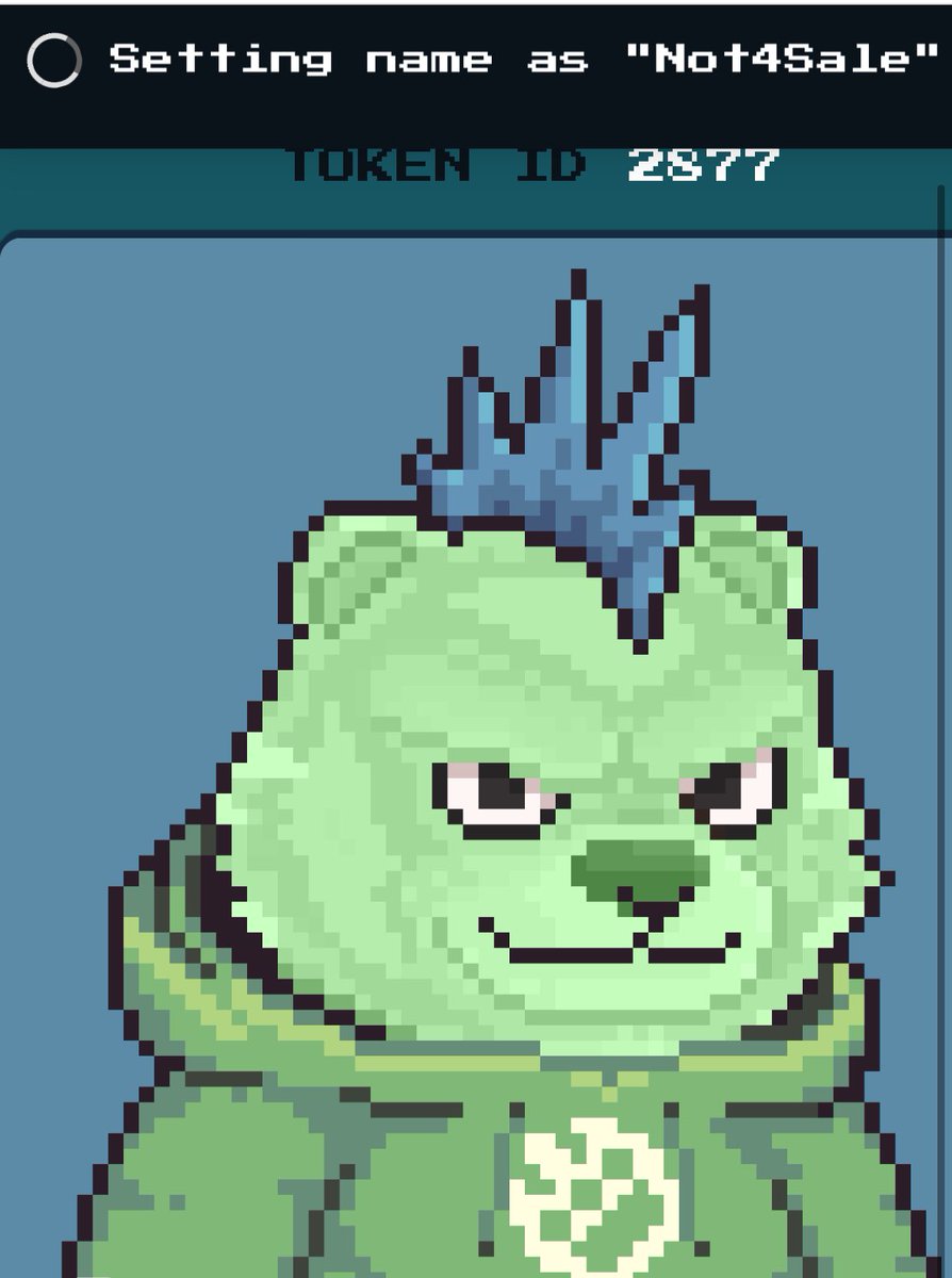 DgtlTrophies's tweet photo. I appreciate the offers, even the super solid ones I've received over time. However, this dude will remain in my wallet. Had to change the name. Move along.
@BrawlerBearz
#Not4Sale
#RefreshMetadata
#WeBrawlin #LFGrrr https://t.co/6IiO8sKTF9