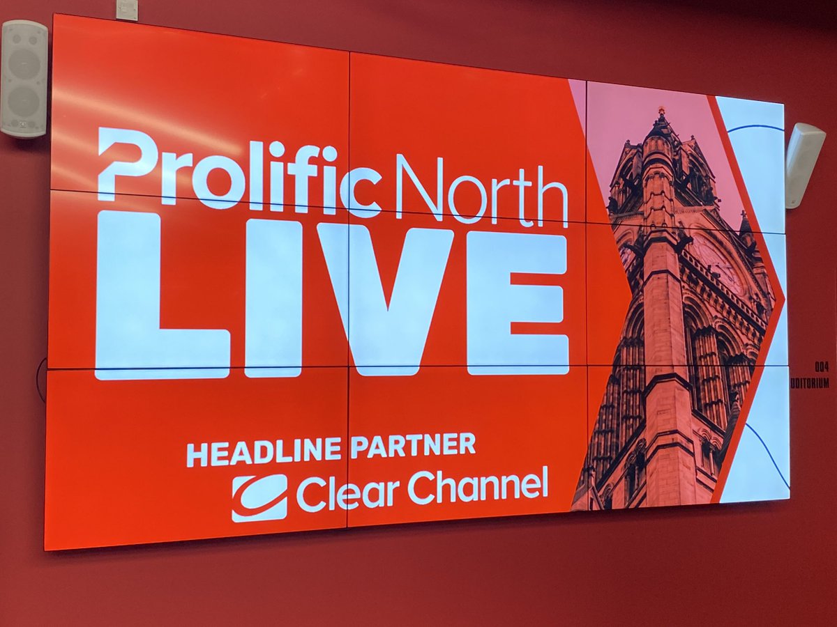 aws29's tweet photo. I attended the #ProlificNorthLive2023 today. 

It was great to be a room and network with so many people in #marketing roles from a range of different industries.

I left enthused, motivated to learn more (particularly about #AI) &amp; apply my learning in my role. https://t.co/D5S3NQPUk5