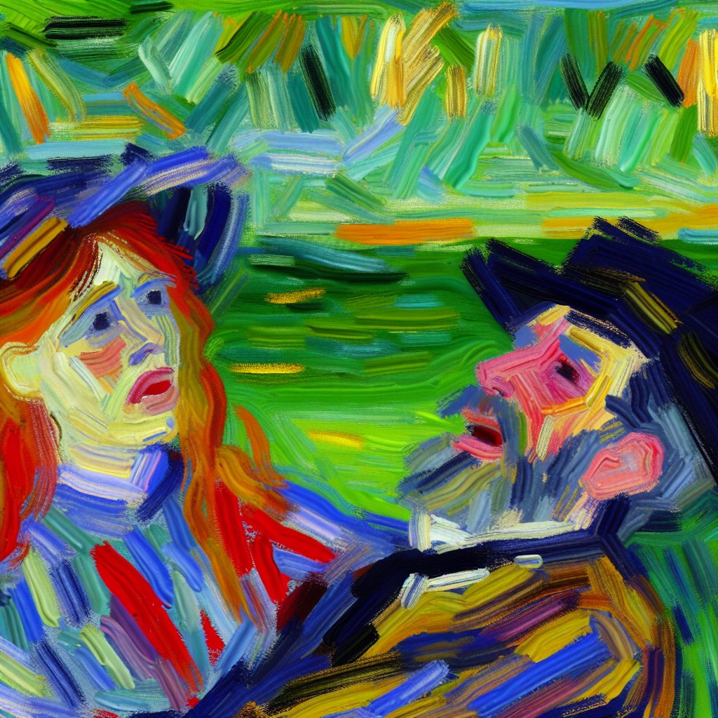 tunebotic's tweet image. She Made Him Love Again [prompt: she made him love again in the style of a Basquiat painting]

#HumanAgain by #JorjaChalmers