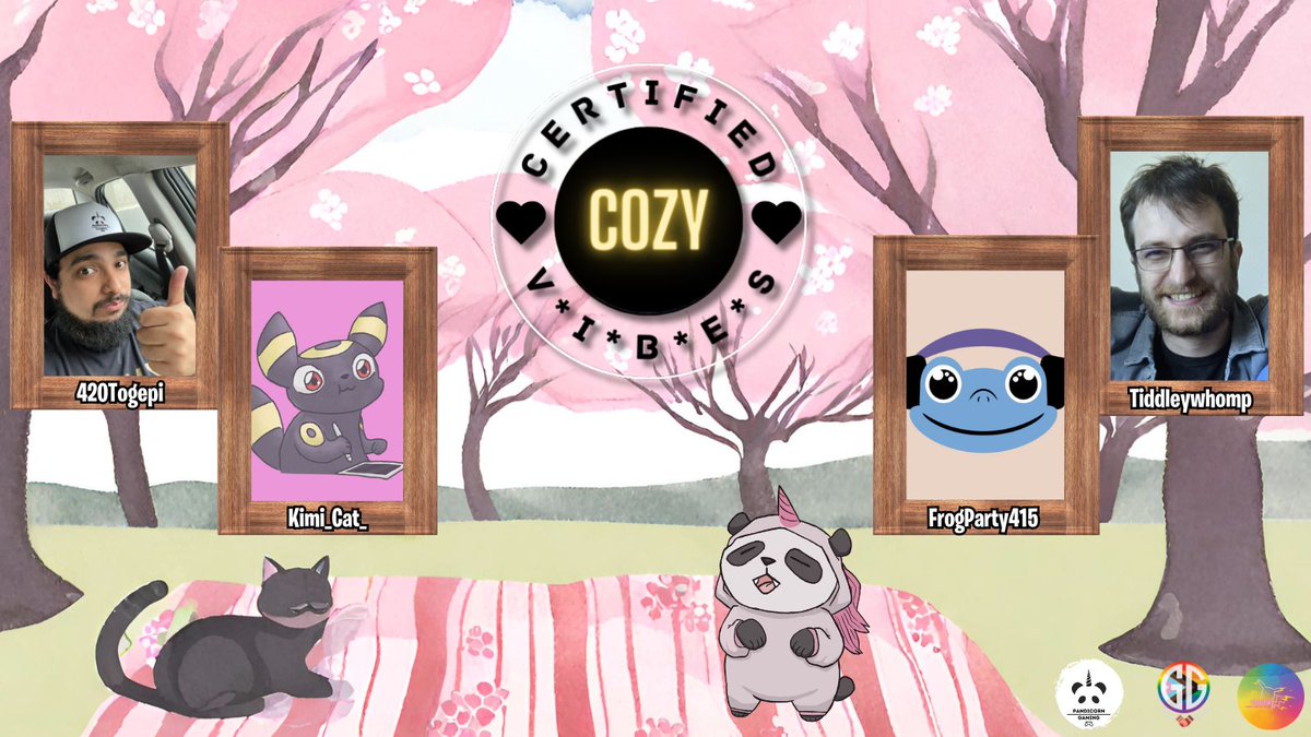 Pandic0rnGaming's tweet photo. Certified COZY vibes, these gamers are ready to CHILL with you! π€ π
Say hello to our MUFA - Cozy roster! π
#Pandicorn #TeamMUFA https://t.co/hcgx5jnRuE