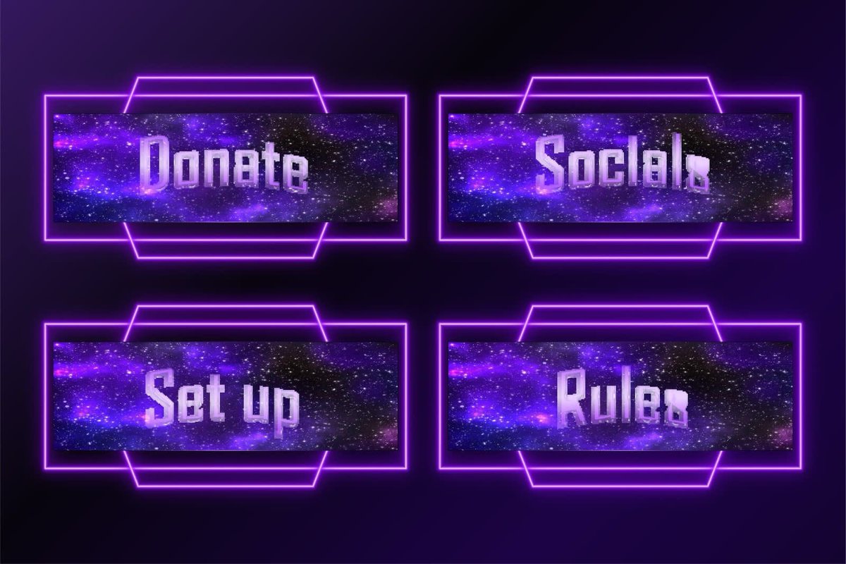 AnnaMar098's tweet photo. Made these super cool panels for my beloved client. ❤️
.
.
.
.
.
.
#twitch #twitchaffiliate #graphic #graphicdesinger #graphicart #gamers #gaming #valorant #commisionart https://t.co/fXEJpA27tr